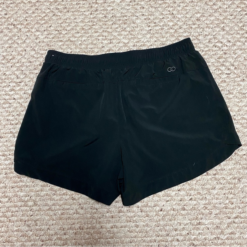 CALIA BLACK ATHLETIC SHORTS - XL - Picture 3 of 4